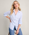 Wrinkle-Free Stretch Cotton Bella Shirt