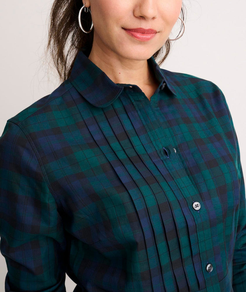 Cotton Belinda Tuxedo Shirt