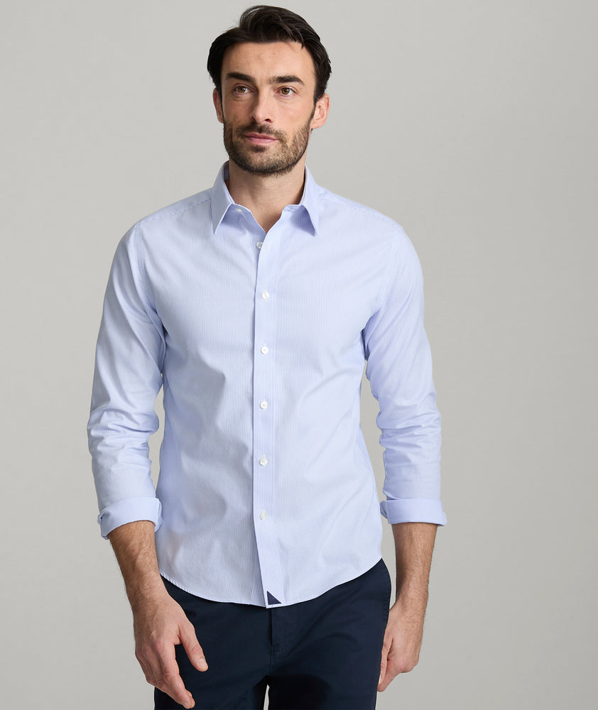 Wrinkle-Free Bordeaux Shirt