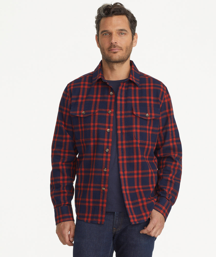 plaid shirt