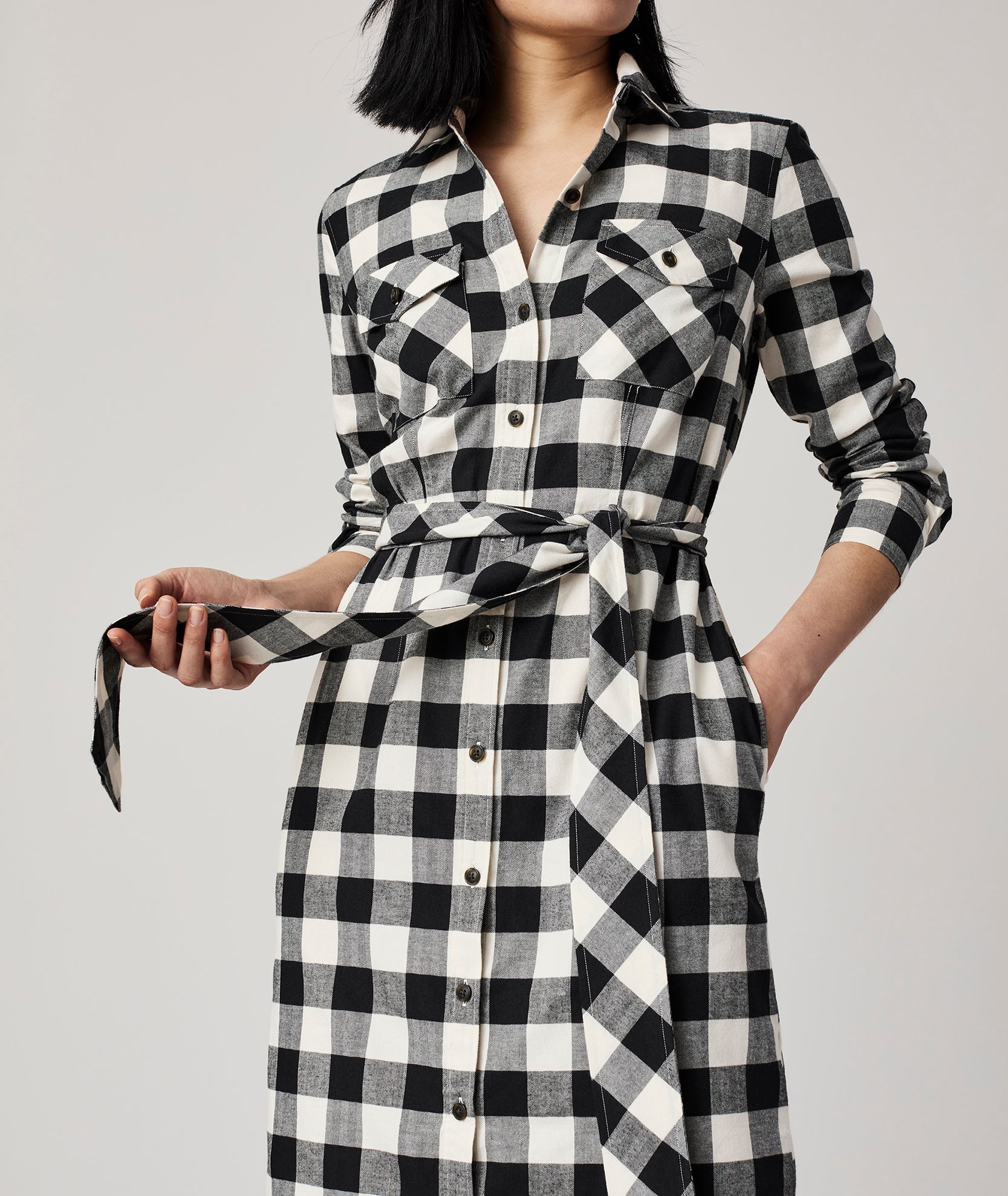Buy Tokyo Talkies Red/Navy Blue Checked Flared Shirt Dress for Women Online  at Rs.769 - Ketch
