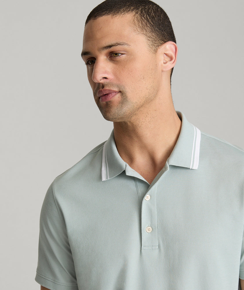 Tipped Performance Polo