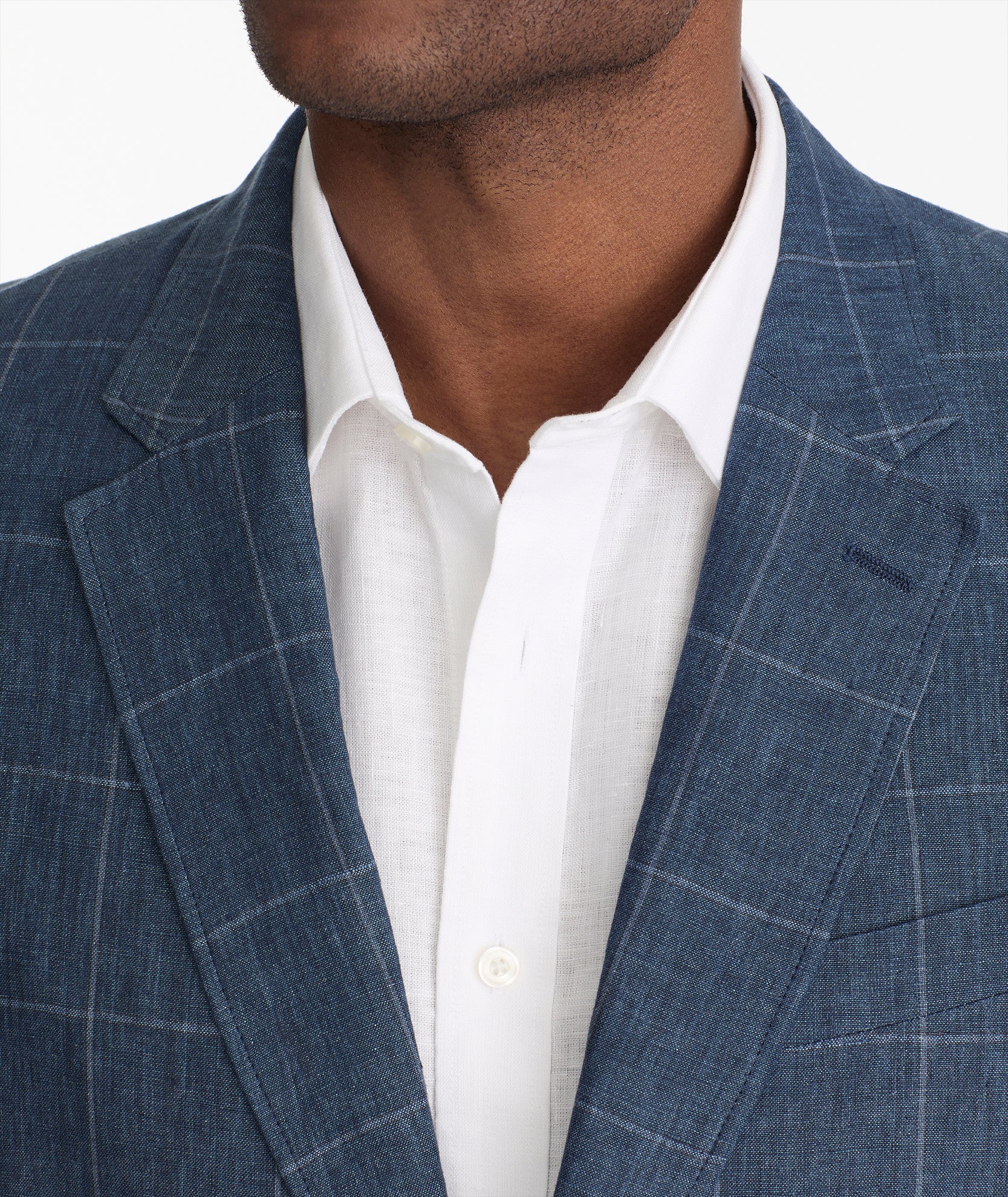 Linen Hampton Sport Coat - FINAL SALE 36S / Short / Navy