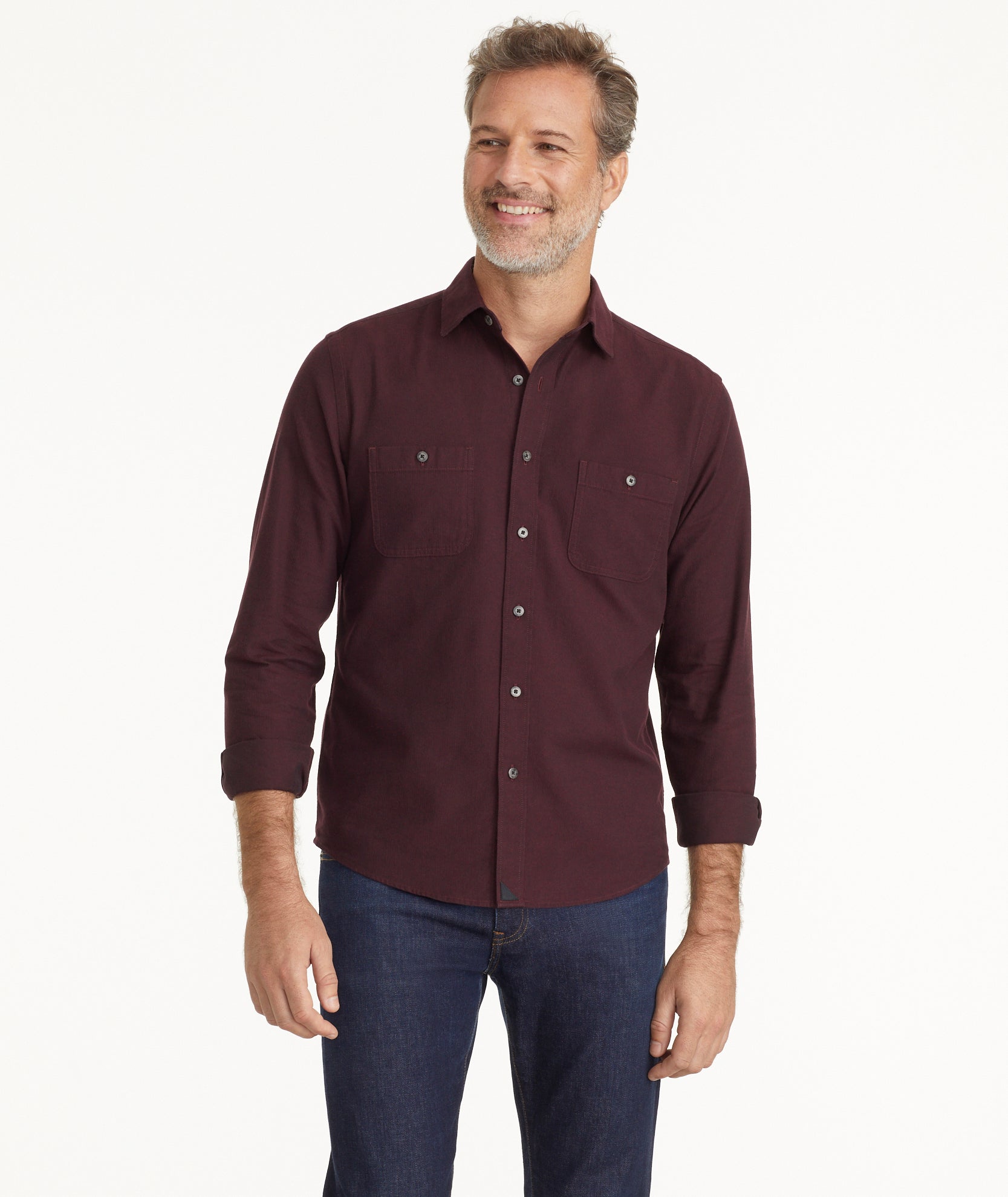 Untuckit long 2025 sleeve polo