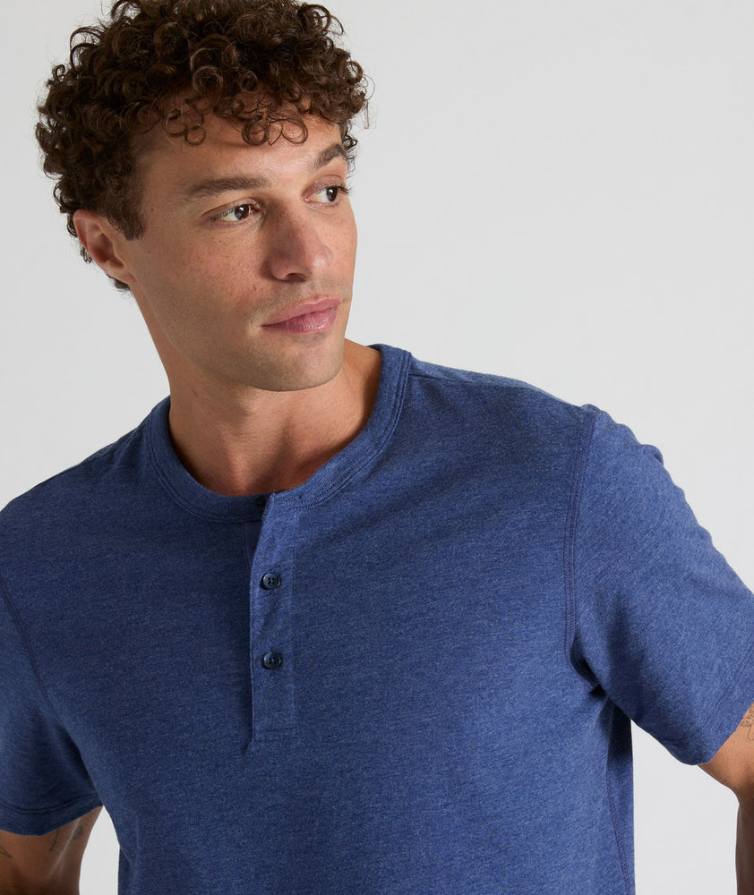 Ultrasoft Short-Sleeve Henley