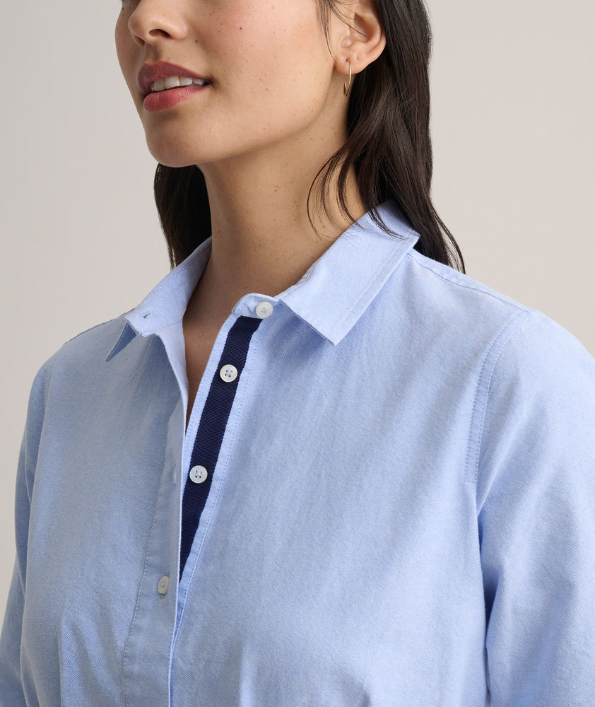 Cotton Oxford Jules Shirt Dress