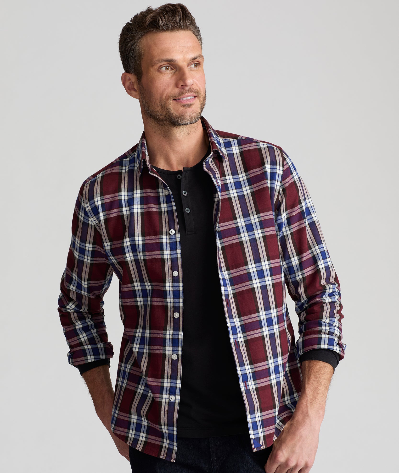 Untuckit Il Palio popular Flannel Shirt NWT XXL