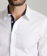 Model wearing a Wrinkle-Free Las Cases Special Shirt