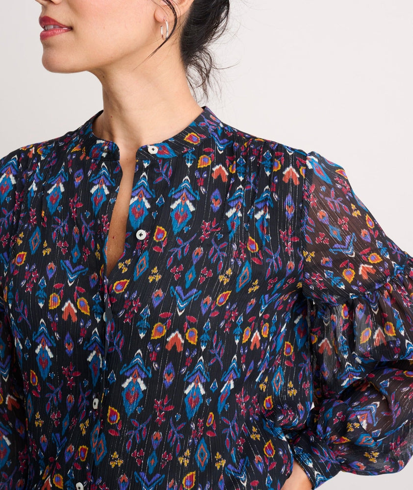 Georgette Bishop Sleeve Lorelei Shirt