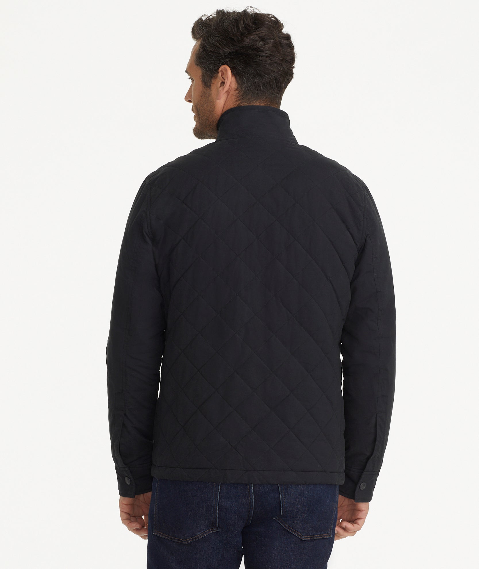 Murano Big & Tall Coated Quilted Jacket | Dillard's