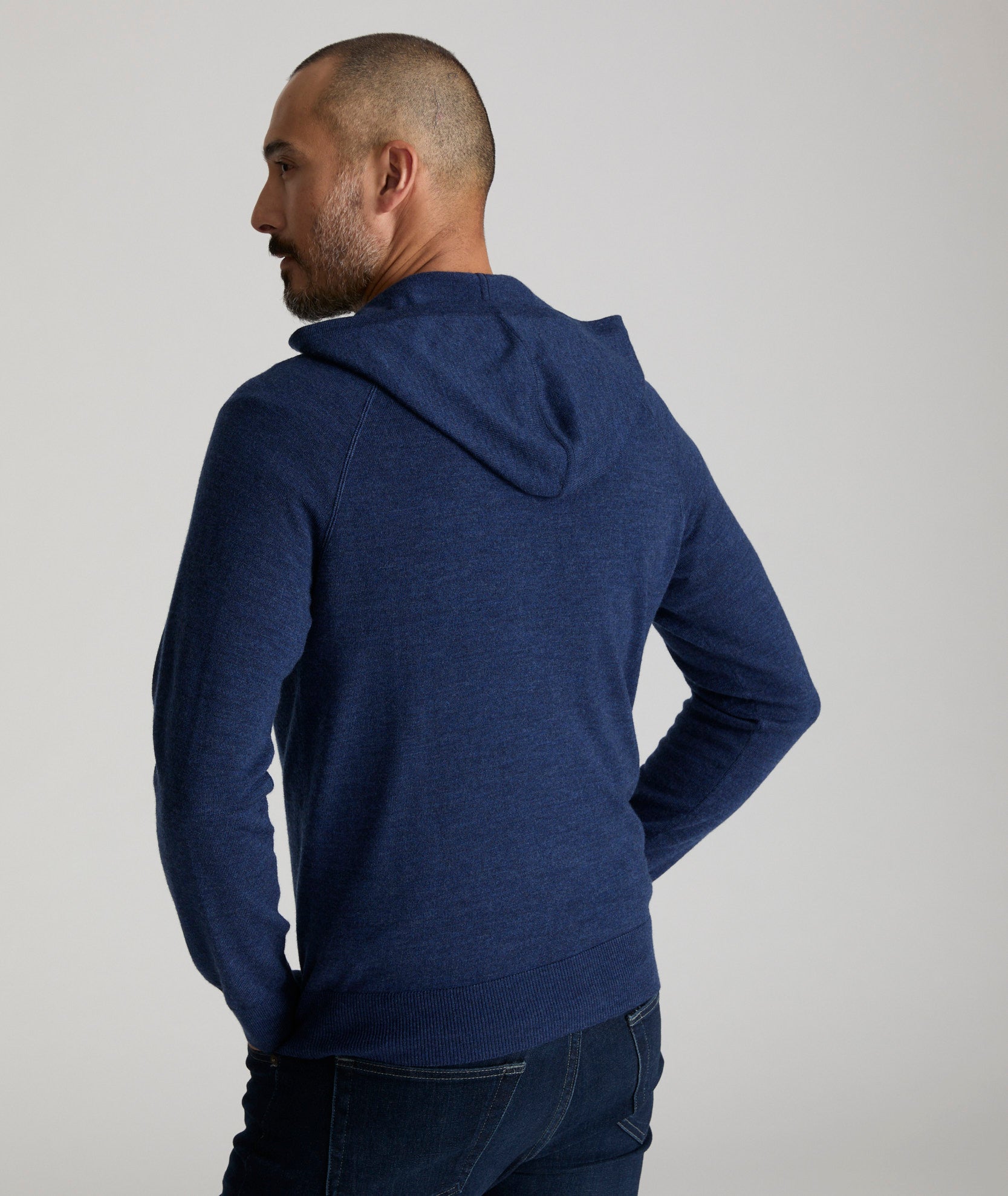 Merino wool pullover hoodie online