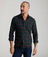 Model is wearing UNTUCKit Flannel Moncayo Shirt.