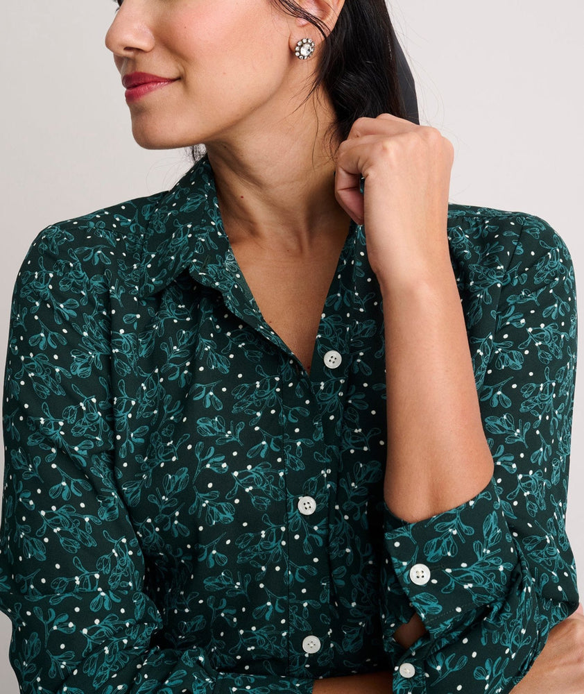 Holly Print Natalie Shirt