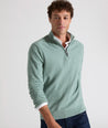 Cotton Quarter-Zip Sweater