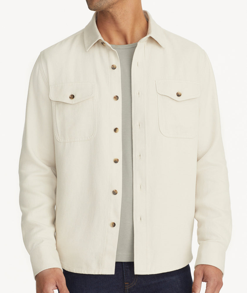 Monogram Cotton Overshirt - Men - Ready-to-Wear