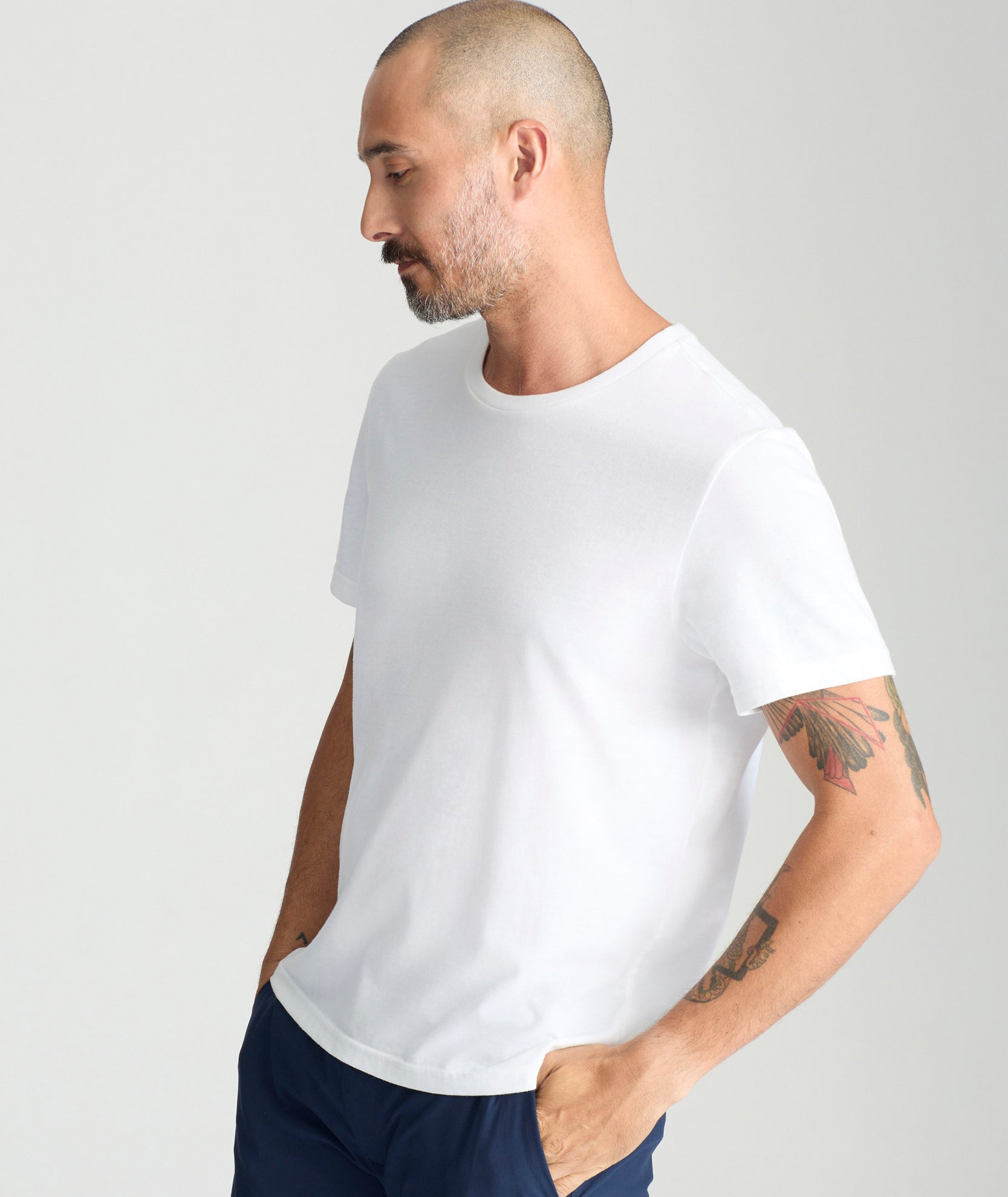 Ultrasoft Tee Small / White