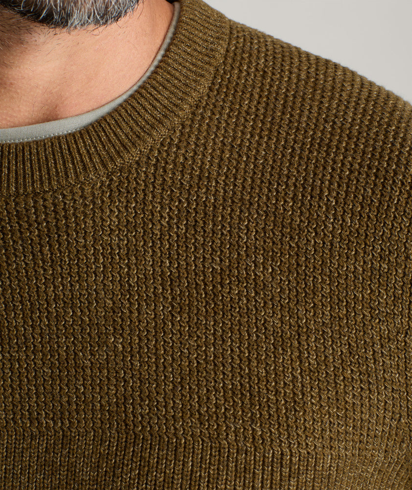 Ribbed Crewneck Sweater - FINAL SALE