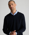 Merino Wool V-Neck Sweater