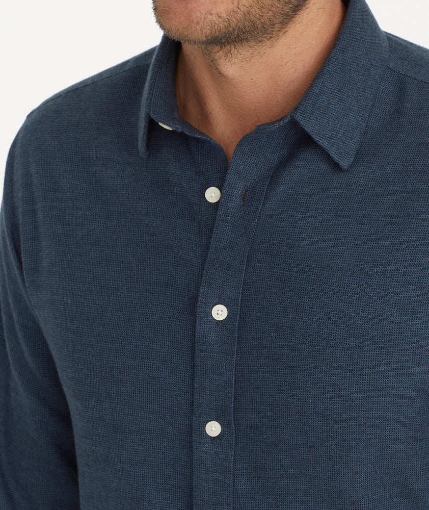 Shirt UNTUCKit | Solid Wrinkle-Free Veneto Teal