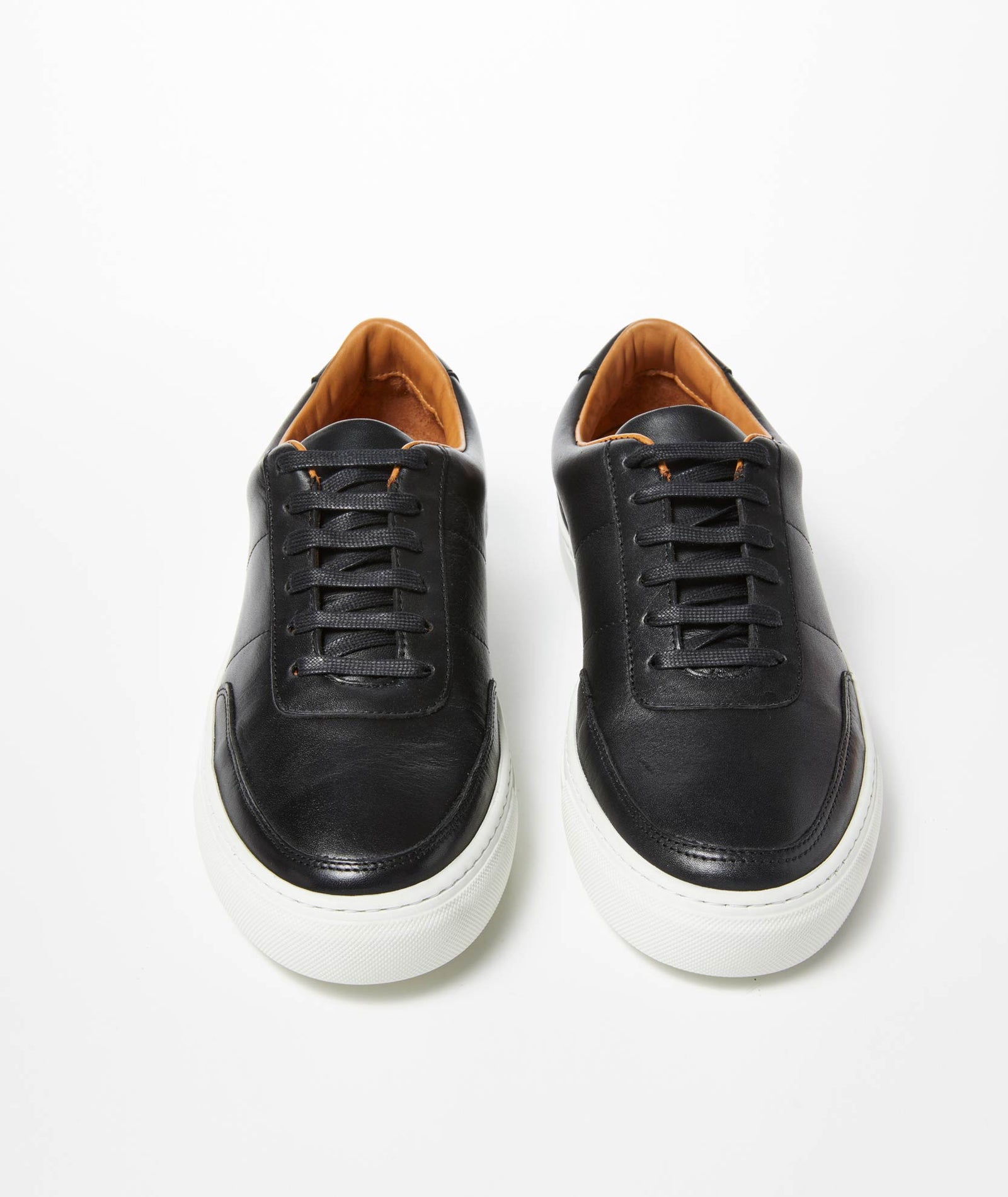 Leather Lace-Up Black | UNTUCKit