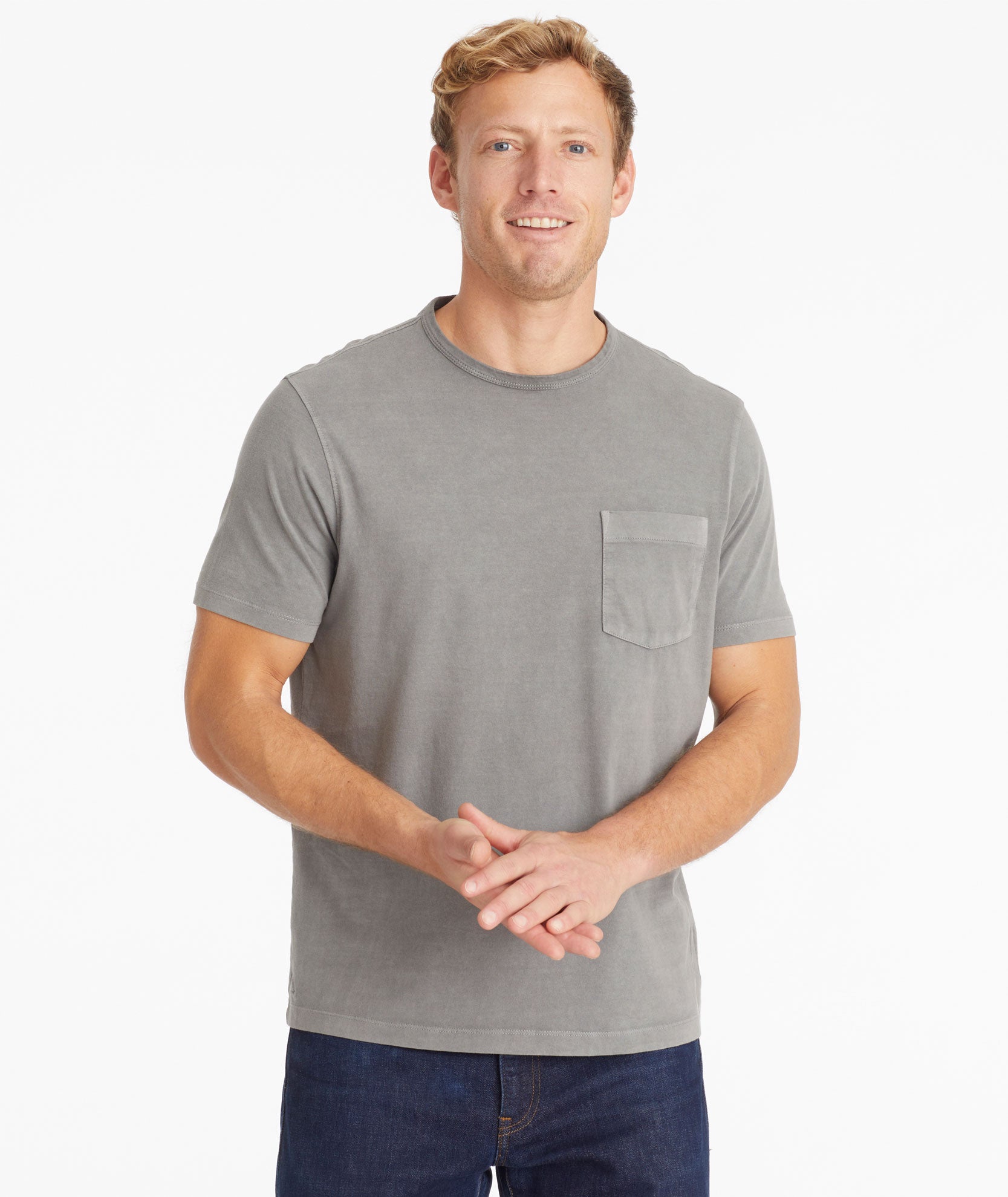 Cheap clearance pocket tees