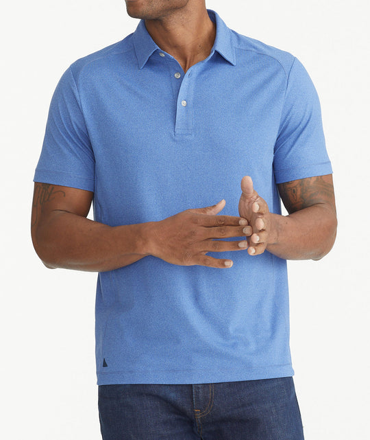 Untuckit The Pique Polo Men's Navy