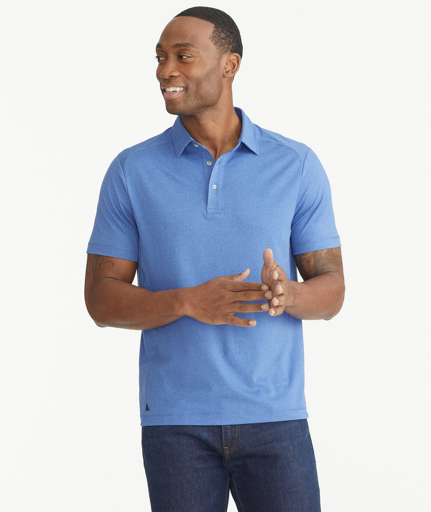 Performance Polo Blue | UNTUCKit