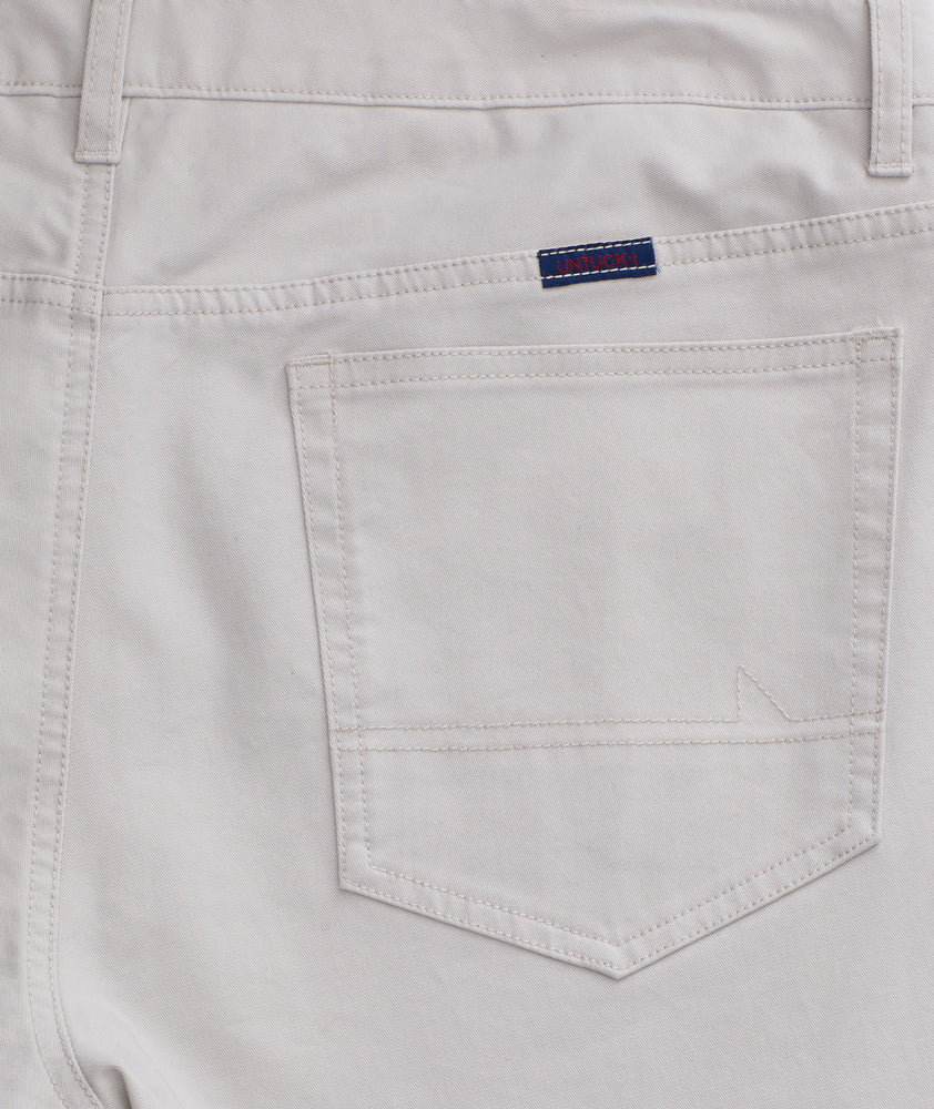 5-Pocket Chino Pants Stone | UNTUCKit