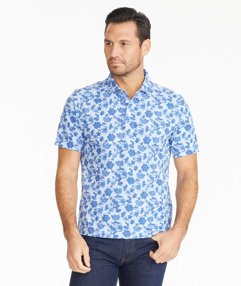 Untuckit The Pique Polo Men's Navy