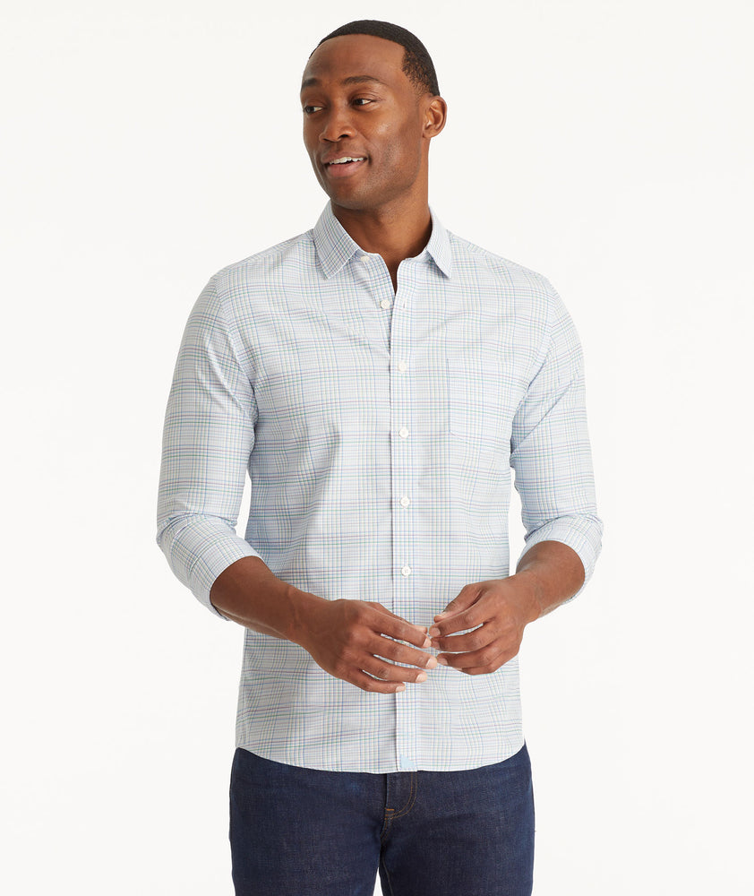 Wrinkle-Free Magliocco Shirt Rainbow Check | UNTUCKit