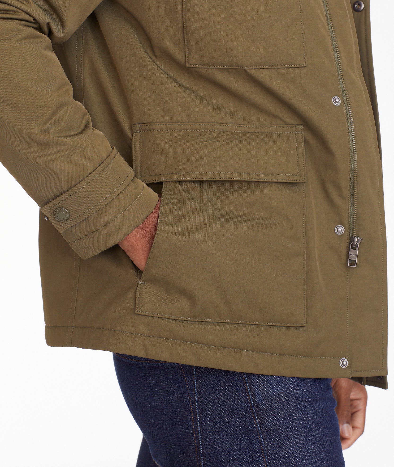 Water-Repellent Utility Jacket