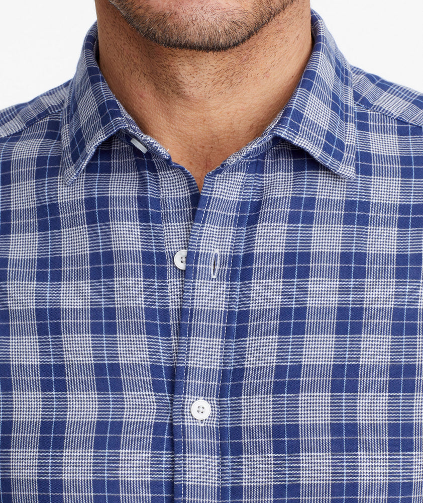 Cotton Gauze Short-Sleeve Zuccardi Shirt - FINAL SALE